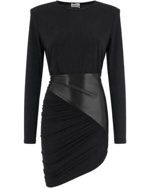 ANDAMANE Abito Asimmetrico Fascia - Black