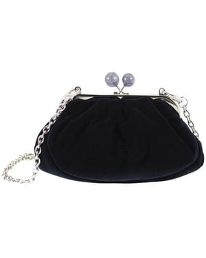 Weekend by Maxmara Borsa Giochi Velvet Blu Notte - Nero