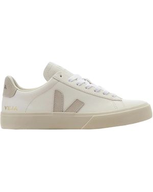 Veja Campo Chromefree Extra Natural Trainers - White