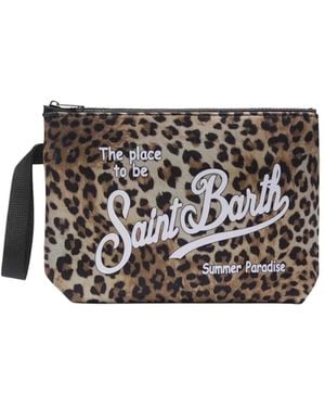 MC2 Saint Barth Pochette Aline L Classic Leo - Black