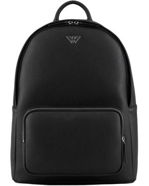 Emporio Armani Mini Fashion Backpack For - Black