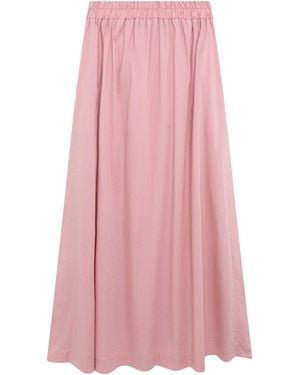 Alpha Studio Gonna Popeline Rosa - Pink