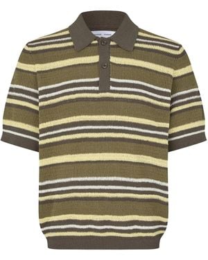 Samsøe & Samsøe Polo Samarco Burnt St - Green