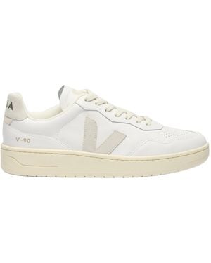Veja Trainers V-90 O.T. Extra Natural - White
