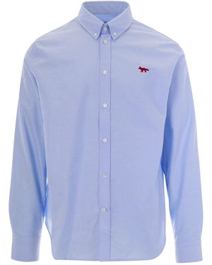 Maison Kitsuné Casual Shirt - Blue