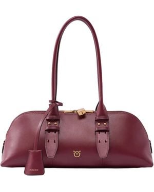 Pinko Borsa Bowling Escape Big Ribes Intenso - Purple