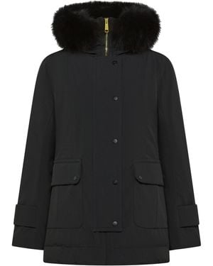 Peuterey Giubbino Buriram Srtr Grs Fur Nero - Black