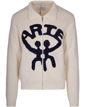 Arte' Cardigan All Together Cream - White