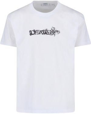 Off-White c/o Virgil Abloh T-Shirt Heraldic Treshold Arrows - White