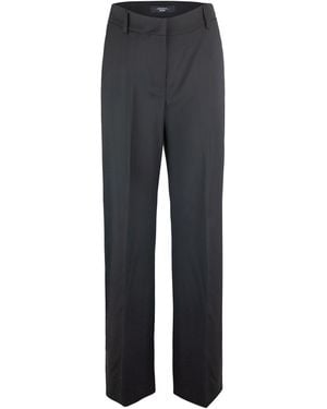 Weekend by Maxmara Elegant Tailored Pants - Gray