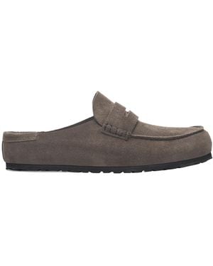 Birkenstock Mocassino Naples Wrapped Suede Calz. S - Brown