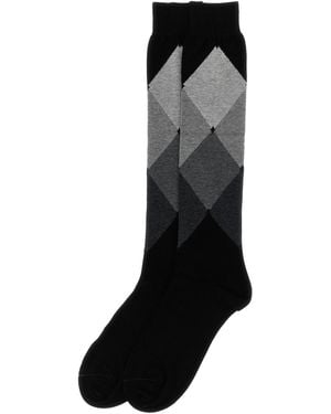 Ballantyne Calze Lunghe Fantasia Diamond - Black