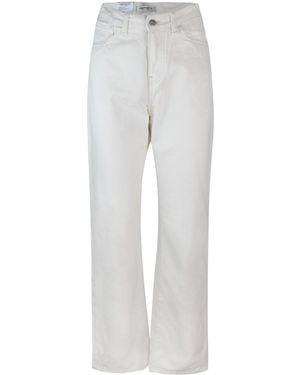 Carhartt Pantalone Noxon Bianco - Grey