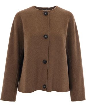 Max Mara Cardigan Kate Cammello Melange - Brown