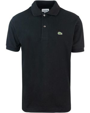 Lacoste Polo Shirt Piquet - Black