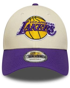 KTZ Cappellino La Lakers Nba 9Forty Color Block Cream - Multicolor