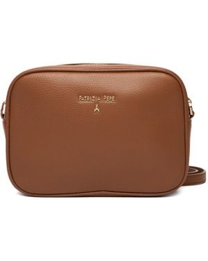 Patrizia Pepe Shoulder Camera Bag - Brown