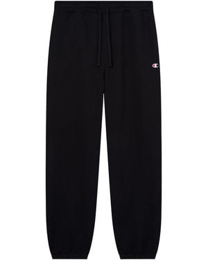 Champion Pantalone Con Polsini Elasticizzati Nbk - Black