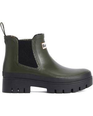 Barbour Stivaletto Halton Chelsea Welly Boot - Black