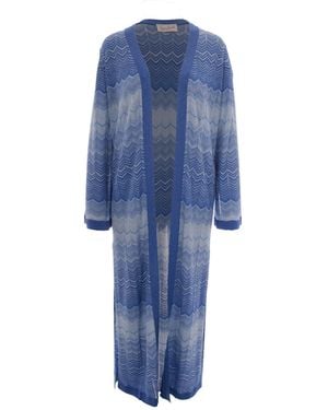 MC2 Saint Barth Cardigan Tonia - Blue