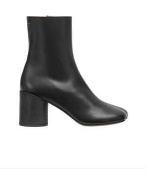 MM6 by Maison Margiela Stivaletto Anatomico - Black