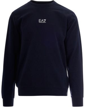 EA7 Felpa Core Identity Armani - Blue