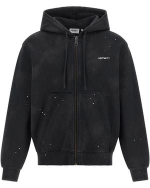 Carhartt Hooded Painter Cotton Hoodie - Blue