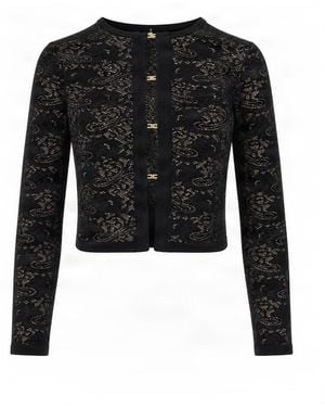 Elisabetta Franchi Bolero - Black