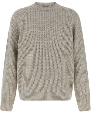 Carhartt Maglia Firth Fleur De Sel - Grey