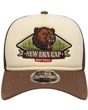 KTZ 9Forty M-Crown A-Frame Trucker Graphic Chiaro - Natural