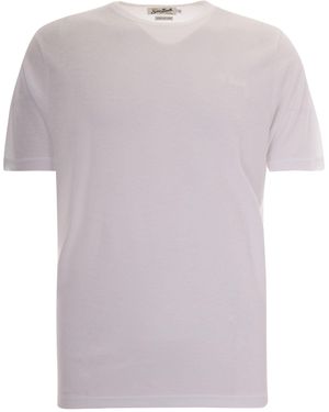 MC2 Saint Barth T-Shirt Gary Terry Bianca - Grey