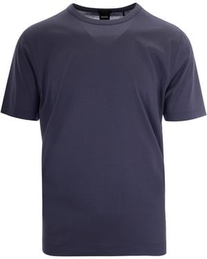 BOSS T-Shirt Thompson Open - Blue