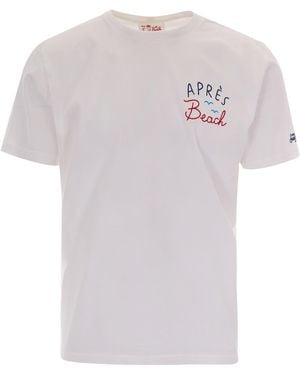 MC2 Saint Barth T-Shirt Portland Après Beach - White