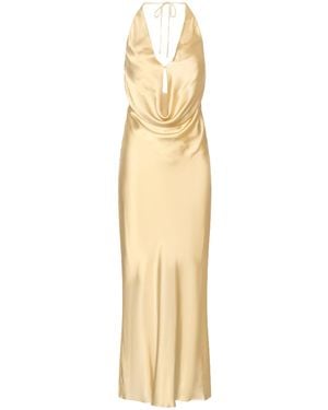 ROTATE BIRGER CHRISTENSEN Chiffon Dress - Metallic