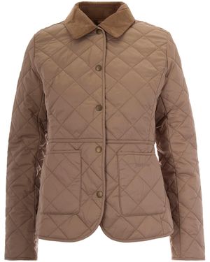 Barbour Giacca Trapuntata Deveron Light Trench - Brown