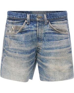 Satisfy Bermuda Peaceshell Digital Denim - Blue