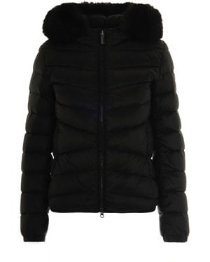 Colmar Piumino Con Cappuccio Nero - Black