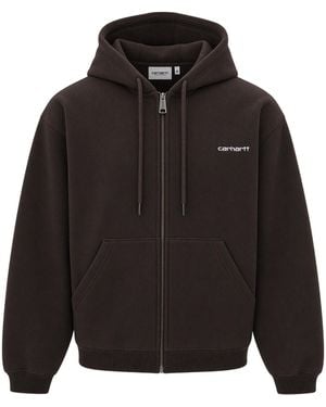 Carhartt Felpa Ebbert Tobacco - Black