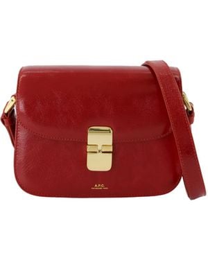 A.P.C. Borsa Grace Small - Rosso