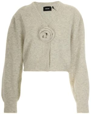 ROTATE BIRGER CHRISTENSEN Cardigan - White