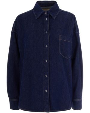 Weekend by Maxmara Oversize Shirt Dark - Blue