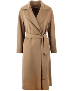 Max Mara Cappotto Cles Marrone - Natural