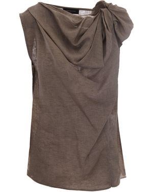 Fabiana Filippi Top - Brown