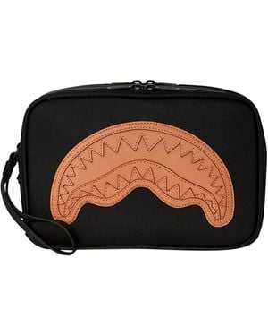 Sprayground Eco-Leather Toiletry Pouch - Black