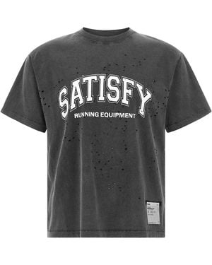 Satisfy T-Shirt Mothtech Aged - Black