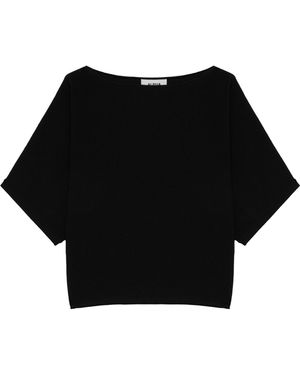 Alpha Studio Maglia Kimono Nero - Black