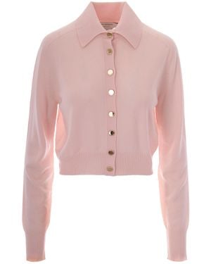 Sportmax Lirica Wool Cardigan - Pink