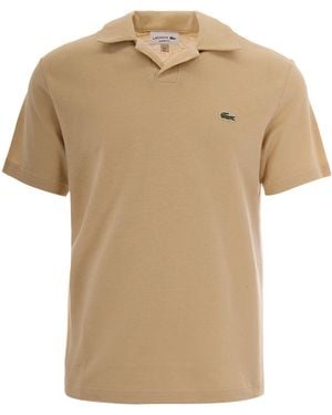Lacoste Polo Classic Fit Millet - Natural