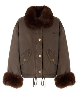 Pinko Caban Garlate Bull E Aspen Caffè - Brown