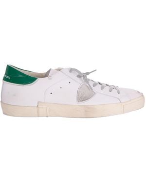 Philippe Model Premium Sleek Leather Trainers For - Multicolour